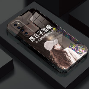 Warm Style Film Shell for Huawei Nova7 pro 7se 6 6SE 5 4 Mobile Phone Case Full Lens Protection Ins Fashion Simple Design Eco Friendly