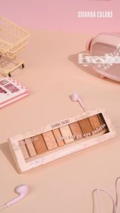 HF1009 SIVANNA COLORS GLAM TO GO EYE PALETTE ซีเวนน่า คัลเลอร์ส แกรม ทู โก อาย พาเลตตฺ์ อายแชโดว์