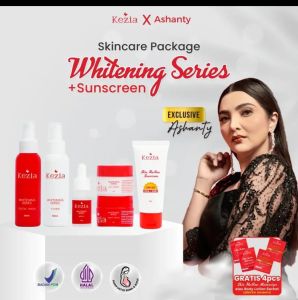 KEZIA Beauty WHITENING SERIES GLOWING. Free gift