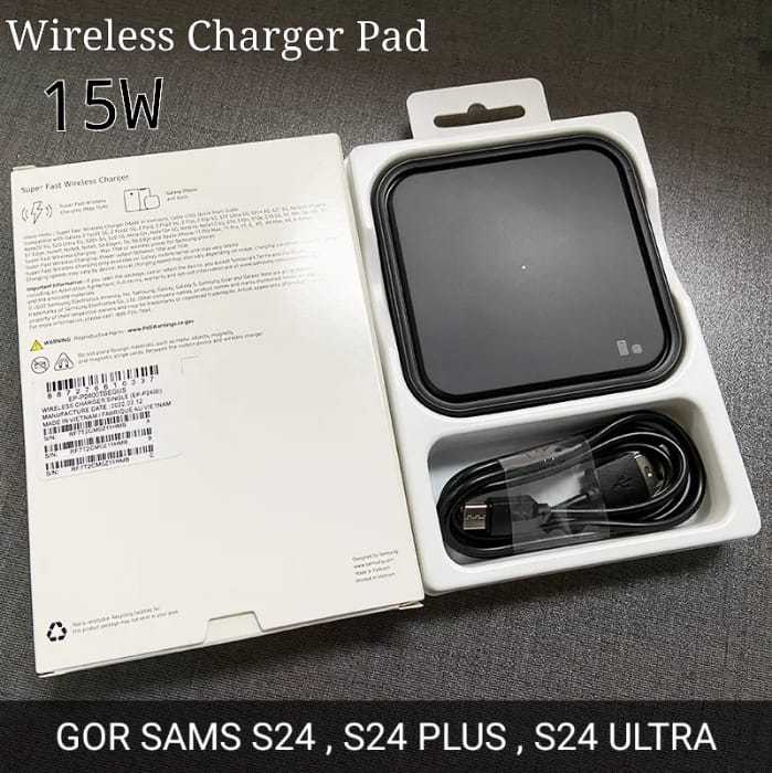 wireless charger pad 15W for Samsung s24 s24 plus s24 ultra fast