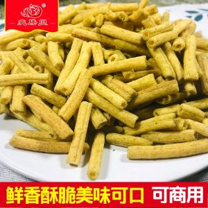 Large Bag Snacks Onion Tube Retro Style Cereal Snacks Movie Theater Restaurant Pre-meal Snack Shangdong Province China Mainland