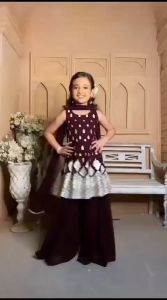 [PRE-ORDER] READYMADE KIDS LEHANGA CHOLI {ETA:2025-12-31}