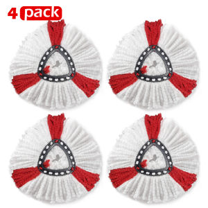 Water Absorbent Cotton String Replacement Head for Vileda O-Cedar Triangle Mop Head Rotating Handle Home Cleaning Tool