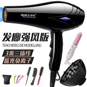 Haoxuan High-Power Hair Dryer for Home Use Professional Salon Hair Care Quick Drying Gathering Nozzle 3000W International Voltage