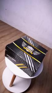 Sepatu Sneakers Kulit Safety Shoes Casual Pria Dewasa Ujung Besi M061 Untuk Kerja Proyek Tambang Pabrik Keren Terbaru