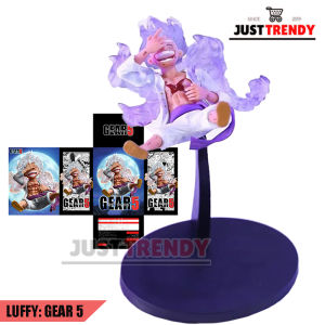 One Piece: The Straw Hat Pirates Gear Cute Mini Fifth Nika Monkey D. Luffy PVC Action Figure with Box (16cm High)