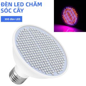 Đèn LED Trồng Cây Toàn Phổ E27 Phytolamp Cho Hạt Giống Hoa Trong Nhà Thủy Canh Growbox - 126/200/300 LED SMD2835