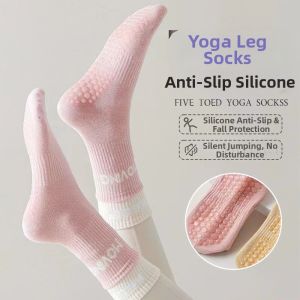 High Elasticity Non-slip Colored Exercise Socks