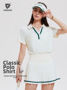 COSLEAF | Cool Feel Short Sleeve Sports Top for Women