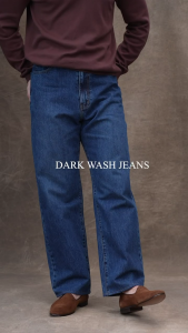 Made to Mature 001 Straight Fits Denim- Dark Wash กางเกงยีนส์เอวสูง