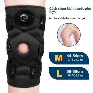 1 Chiếc Bản Lề Đầu Gối Cho Khum Giảm Rách & Viêm Khớp Mở Thiết Kế Xương Bánh Chè Với Kim Loại Kép Bên Bộ Ổn Định Dành Cho Người Lớn