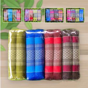 หมอนขิด ทำจากนุ่นแท้ๆ แพ็ค 4 ชิ้น หมอนขิดอีสาน ลายไทยใช้หนุนนอนได้ และเหมาะกับการทำบุญ งานบวช ขึ้นบ้านใหม่ ของขวัญ เครื่องสมมางานแต่ง และงานทั่วไปต่างๆ