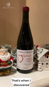 CHONA MARANI SAPERAVI    "CSR"   QVEVRI NATURAL RED WINE - HALF CASE 6x750 ml: -MADE IN GEORGIA - MUST SIP & ENJOY ! ! !