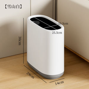 Double Layer Trash Can Narrow Gap Living Room Bathroom Classification Home Use Kitchen Creative Waste Bin Scandinavian Style