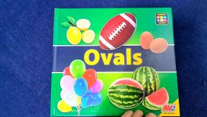 Learning Shapes: Ovals (Educational book for Children)