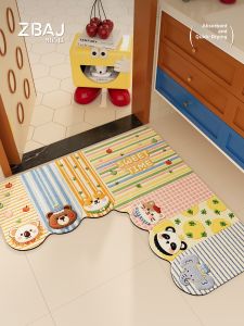 ZHIBAIJIA | Cute Cartoon Non-slip Water Absorbent Bath Mat