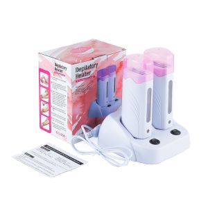 foreverlily | Máy Làm Nóng Sáp Kép 40W Dùng Cho Máy Tẩy Lông Toàn Thân Máy Tẩy Lông Bằng Sáp Cuộn Loại Bỏ Lông Cho Người Lớn