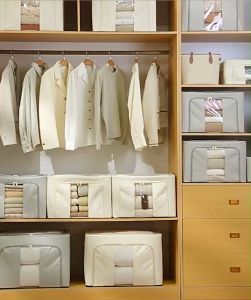 YAGE กล่องเก็บของเล่นและของเบ็ดเตล็ด Storage box ผ้าออกฟอร์ดอย่างดี จุของได้เป็นจำนวนมาก กันน้ำและทนต่อการสึกหรอ โครงเหล็กแข็งแรงทนทาน