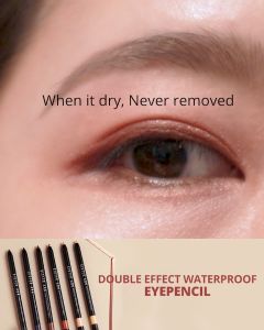 [SISTER ANN Official] Double Effect Waterproof Eye pencil 2 in 1 (15 Colors)