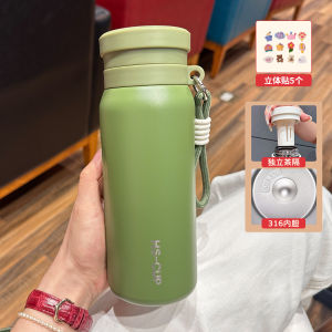 Cốc Nước Cách Nhiệt Di Động Dung Tích Lớn Cho Nam Và Nữ Mẫu Mới 2025 Cốc Đựng Trà Di Động Cao Cấp Có Thể Tháo Rời