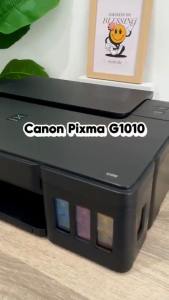 Printer Canon G1010 Ink Tank Cetak Dokumen Foto Berkualitas Tinggi Hemat Tinta Original Terbaru
