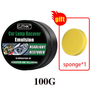 Car Headlight Restoration Polishing Kits Headlamp Scratch Remover Repair Cleaning Paste Remove Oxidation Headlight Polish Liquid
