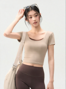 YUANQINVHAI | Padded Yoga Fitness Wear for Running Pilates