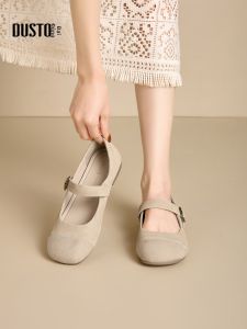 DUSTO | Giày Mary Jane Đế Mềm Đầu Tròn