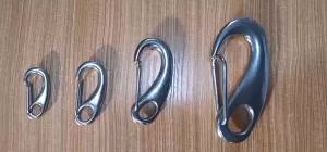 Marine Carabiner Clips 4 Pack Stainless Steel Clips Boat Fender Hooks Snap Hooks for Bucket Camping Keychain Dog Leash