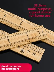 Meter Stick Clothing Bamboo Ruler Ruler 1 M Long Inch Tailors Wooden Ruler Printing Tool for Making Clothes