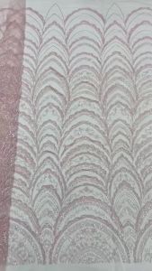 AT3010-A1 African Heavy Beaded Lace Fabric High Quality 5 Yards Nigerian Sequins Groom Fabric Material For Wedding Party Dress