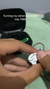 KZ AZ10 Bluetooth V5.2 aptX/TWS + Earbuds Hook with Mic Support/50 Hours Playback and APP Control for Standard 0.75/0.78mm 2PIN Connector