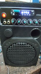 Speaker Aktif 8 inch 5A (Combo = Bisa ditambah speaker pasif)