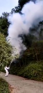 6HYC-120 Portable Thermal Fogger Machine Disinfection Fogging Machine ULV Sprayer for Mosquito Pest Disinfection