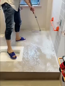 Rotating Floor Scraper Household Wiper Factory in Stock Bathroom Floor Silicone Magic Broom