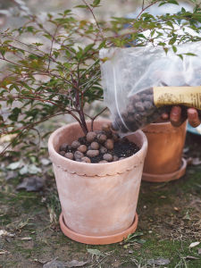 Horticultural Ceramics 1 Liter Anti-Rot Water-Proof Breathable Flower Pot Mat No-Till Plant Special Ceramics Garden Supplies