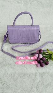 Tas Selempang Wanita Mini Croco Ala Korea