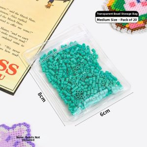 YOUKAMAN | Transparent Plastic Storage Box for Beads and Accessories