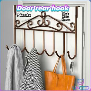 Need. Door Rear Hook Door Hanging Clothes Hanging Door Rear Rack Nail Free Clothes Hook Black White Bronze