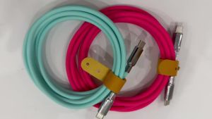 Cáp Sạc Nhanh USB-C 240W PD3.1 Chất Liệu Silicon Lỏng Truyền Dữ Liệu Tốc Độ Cao Dành Cho iPhone 15/16/17 Samsung S23/S24/S25 Huawei Xiaomi - 2m