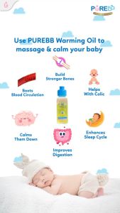 Pure BB Baby Warming Oil Minyak Essensial Alami Bayi Hangat Anti Kembung Anti Nyamuk