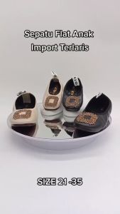 Sepatu Flat Anak Perempuan Import Kualitas Import Terbaik