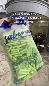 Makanan Ringan Sabena Snack 340 gram Balado Kapucino Rasa Lengkap Keju Murah Sabena Chiki Stik Cocopandan Pedas Kiloan 360gr Sabena Snak 360gram