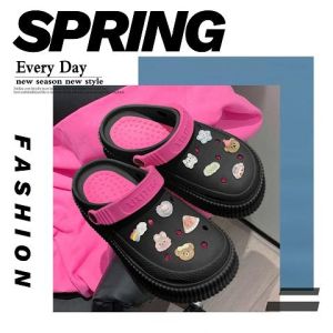 SQShop HOT HIT มาก รองเท้าแตะแฟชั่นหัวโต รุ่นนี้นิ่มสบายเท้า ความสูง 1 นิ้ว สีสันสวยงามสะดุดตาพร้อมลายการ์ตูนติดสุดน่ารัก สั่งเล้ยยติดใจแน่