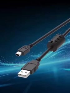 Data Frog | Data Frog USB A to Mini B 5 Pin Cable High-Speed Charger & Data Transfer Line for GP2X F200/Wiz PS3 Controller PSP Series NDSi