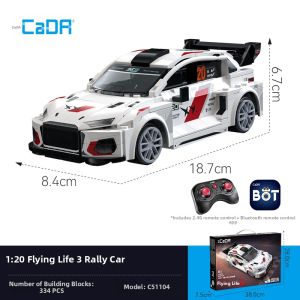 CaDA | Assembly RC Racer Model Kit