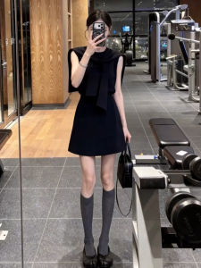 SUSIEYUAN | Sleeveless Vest Style Womens Little Black Dress