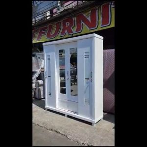Lemari Baju 4 Pintu Sliding Mini / Lemari Pakaian Murah 1