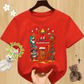 Kaos Anak Cewek Motif Tung-Tung Dan Team Anomali 17 Agustus Kaos Oblong T-shirt Anak Perempuan Laki-Laki Kaos Anak 2-12 Tahun. 