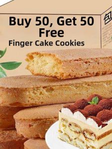 Tiramisu Baking Ingredient Finger Biscuits for Cake Decoration